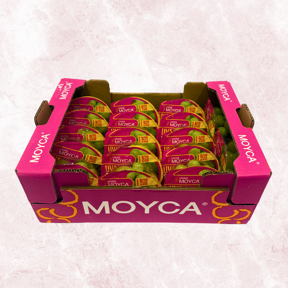 Caja uva blanca - Tarrinas 150 gr